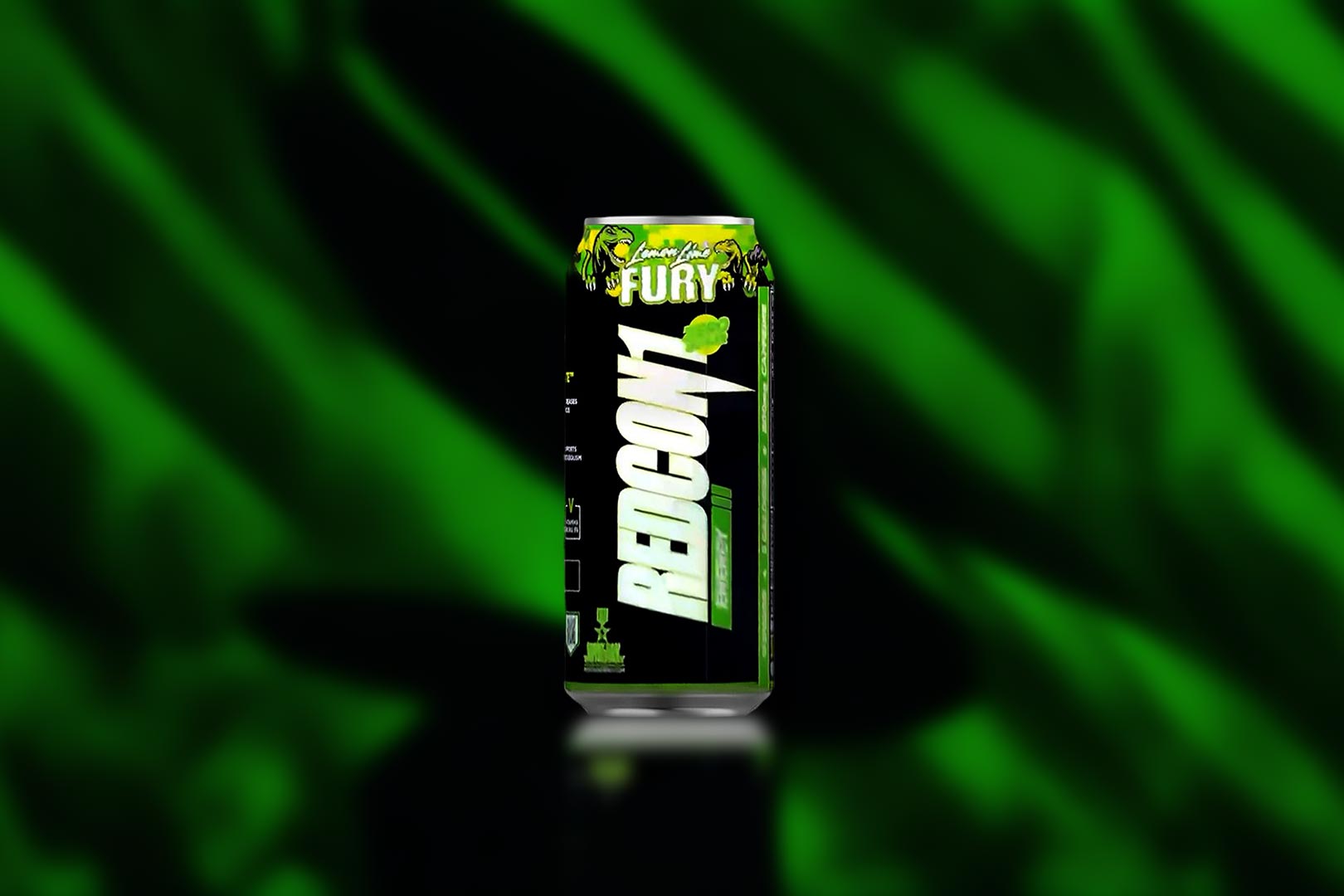 Lemon Lime Fury Redcon1 Energy Drink