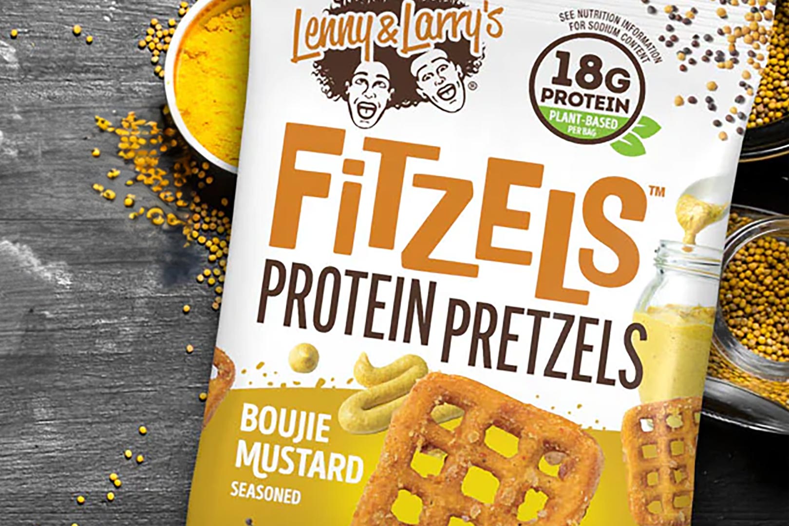 Lenny Larry Fitzels Protein Pretzels