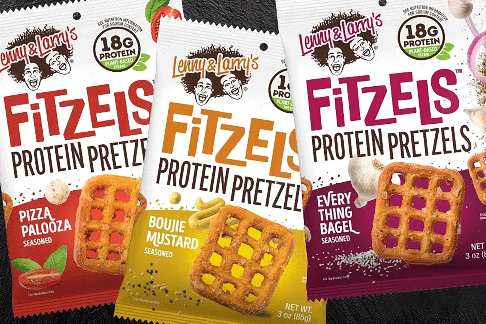 Lenny Larry Fitzels Protein Pretzels