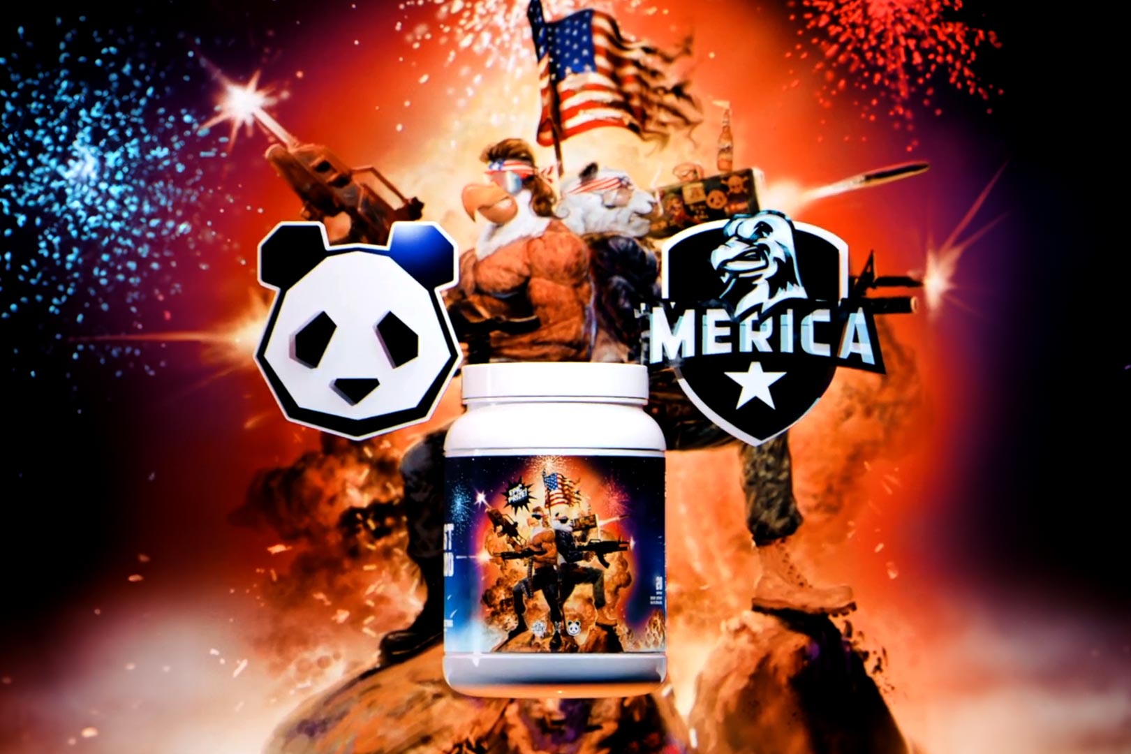 Panda X Merica First Blood Pre Workout