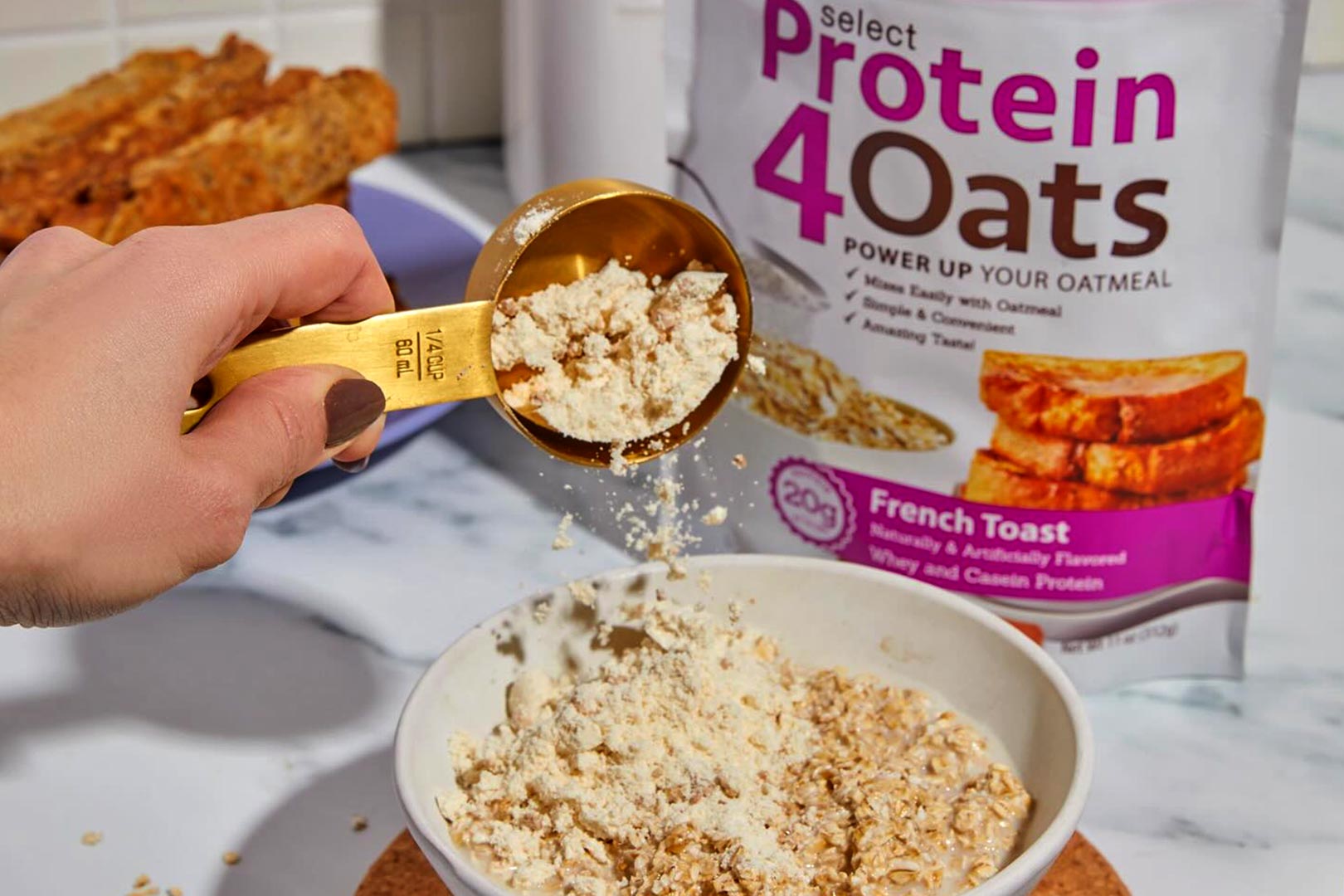 Pescience French Toast Protein4oats