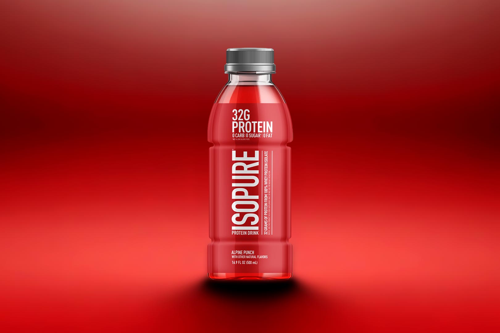 Plastic Bottled Isopure Protein Drink