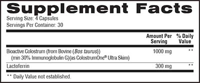 Soul Performance Nutrition Nova Immune Renewal Label