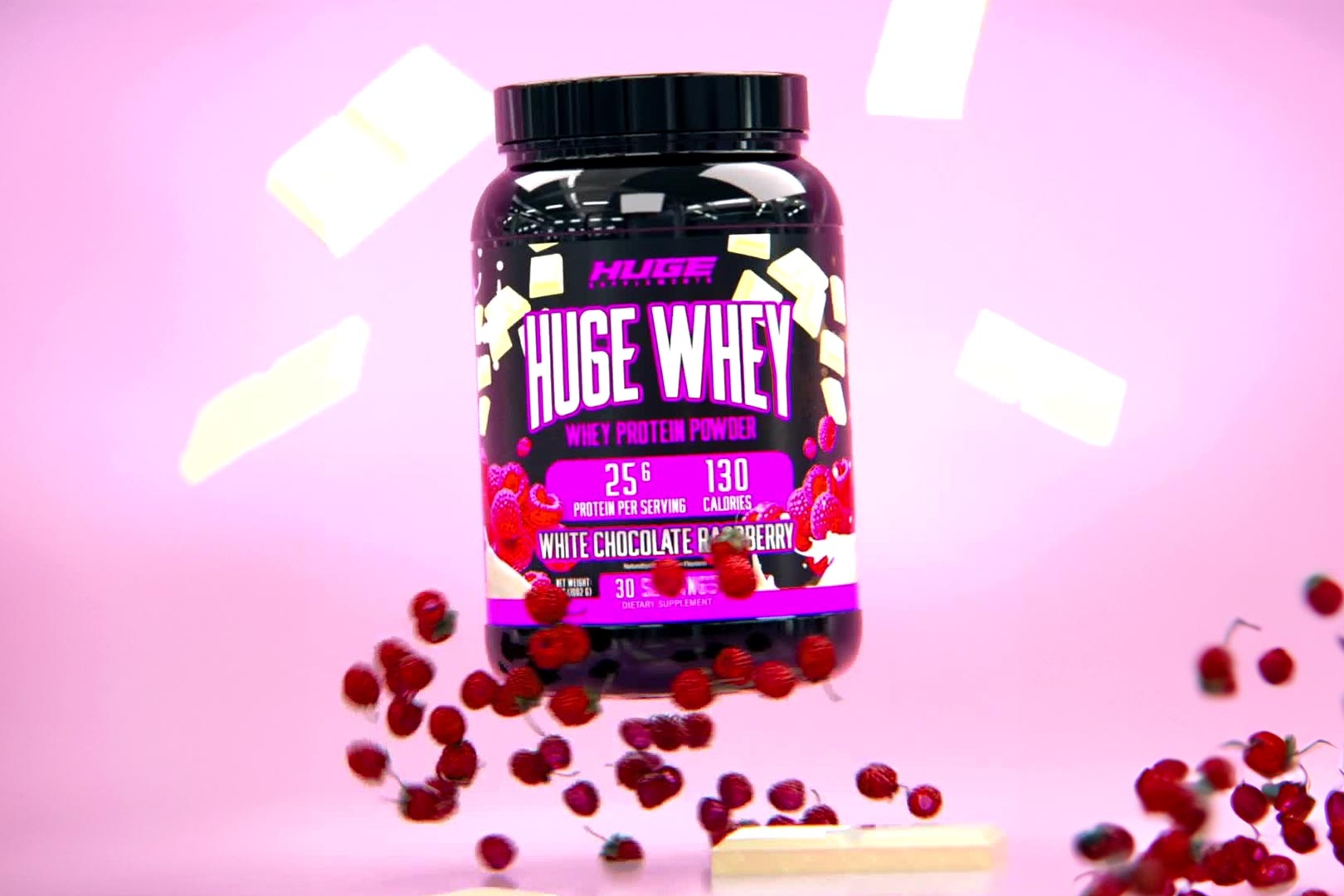 White Chocolate Raspberry Huge Whey