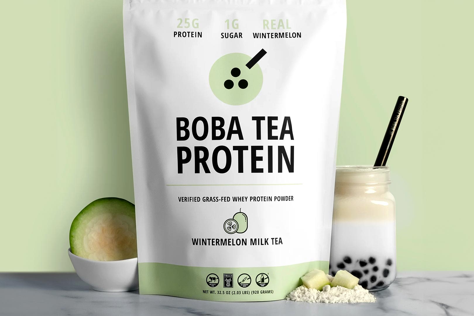 Wintermelon Milk Tea Boba Tea Protein