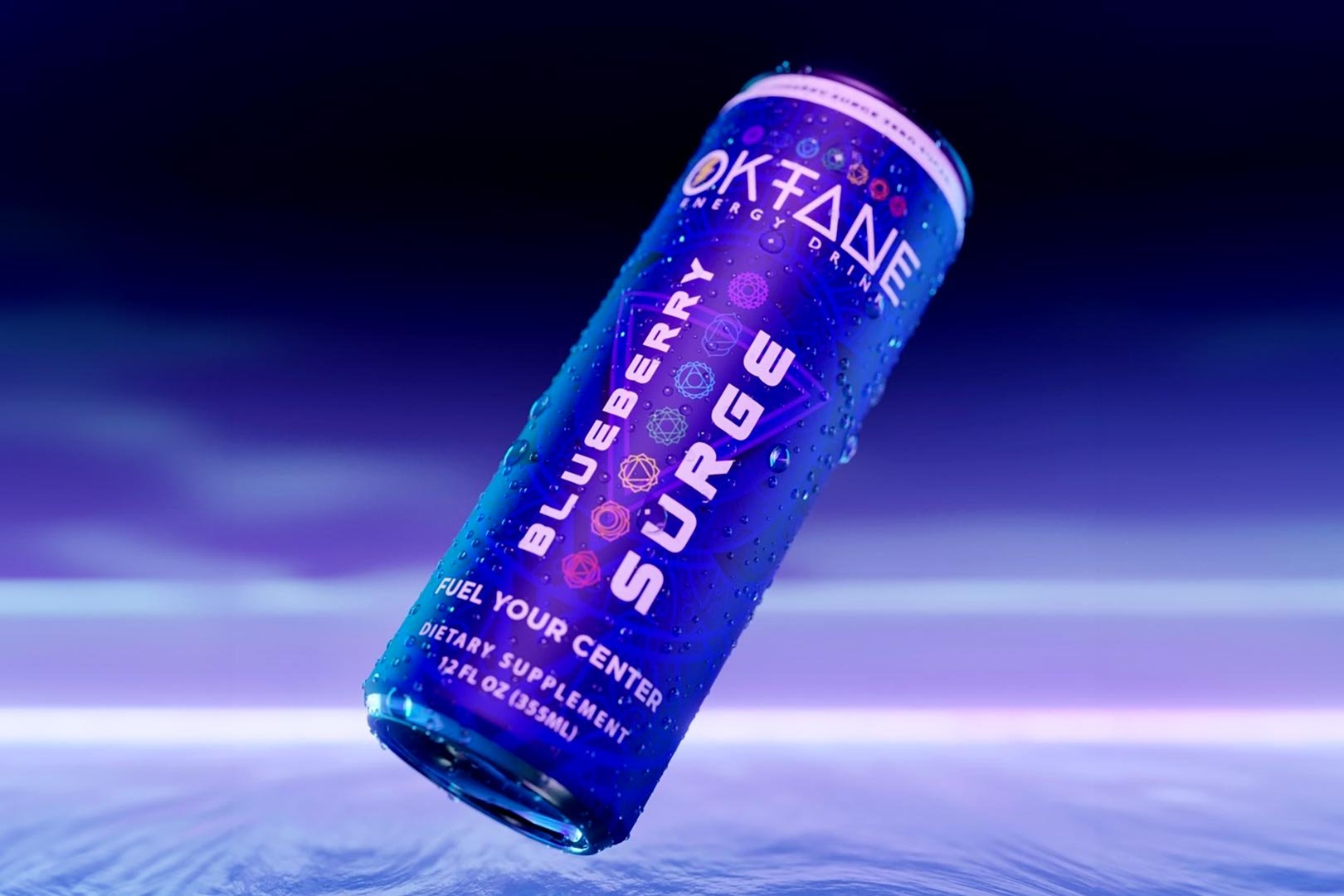 Blueberry Surge Oktane Energy Drink