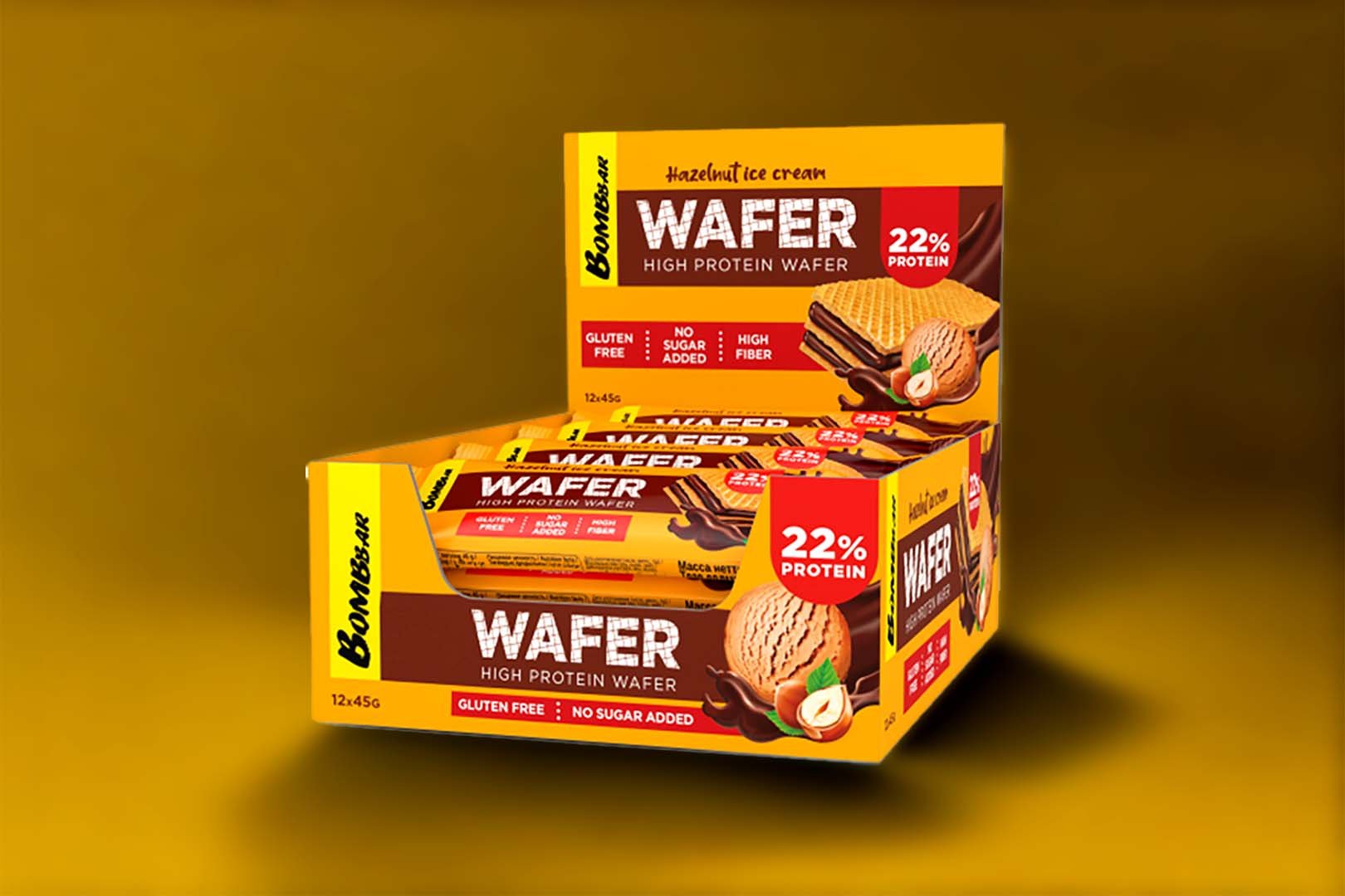 Bombbar Wafer Protein Bar