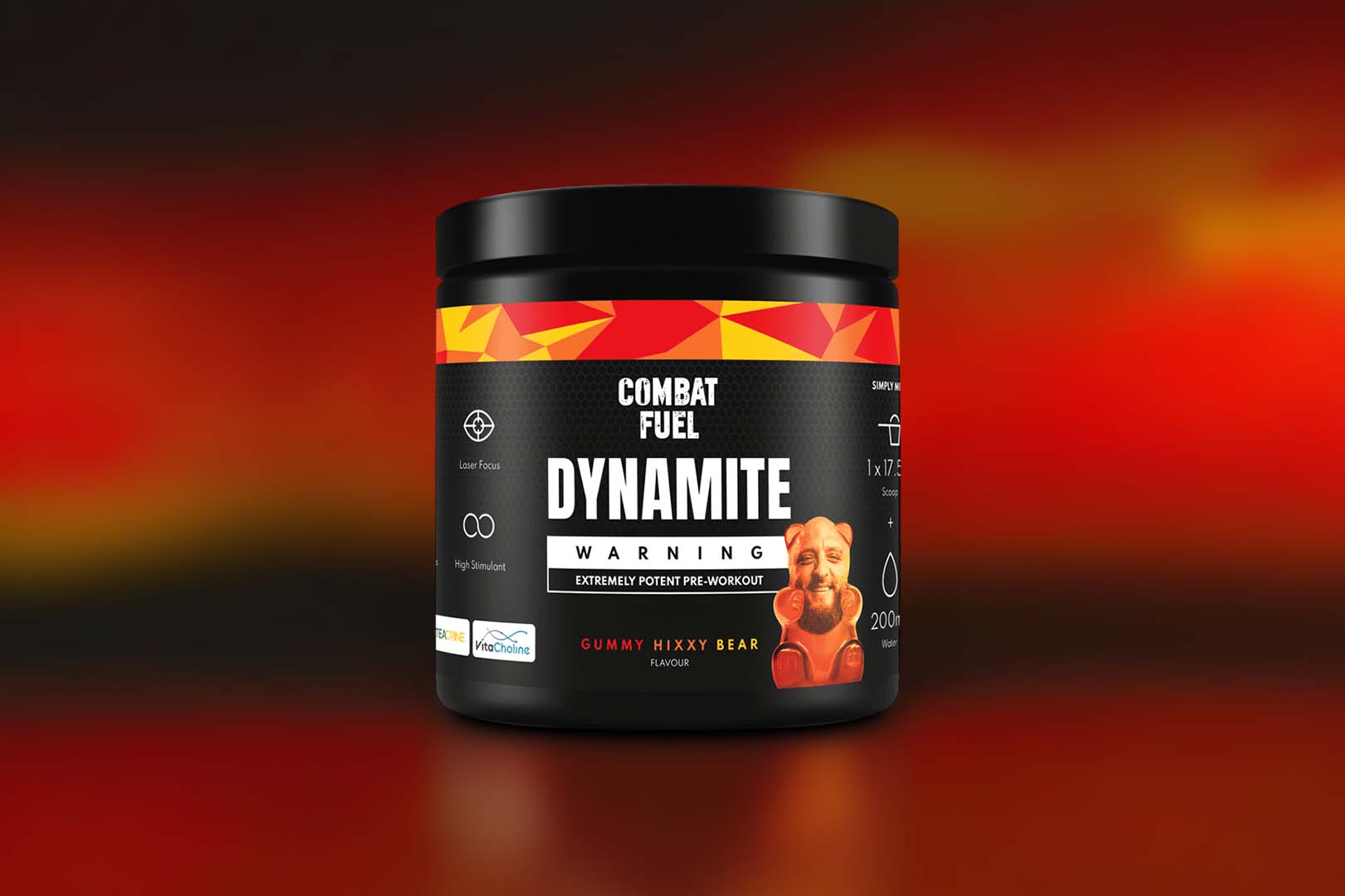 Combat Fuel Gummy Hixxy Bear Dynamite