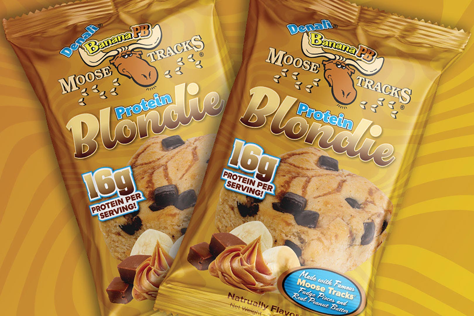 Core Nutritionals Moost Tracks Banana Peanut Butter Protein Blondie