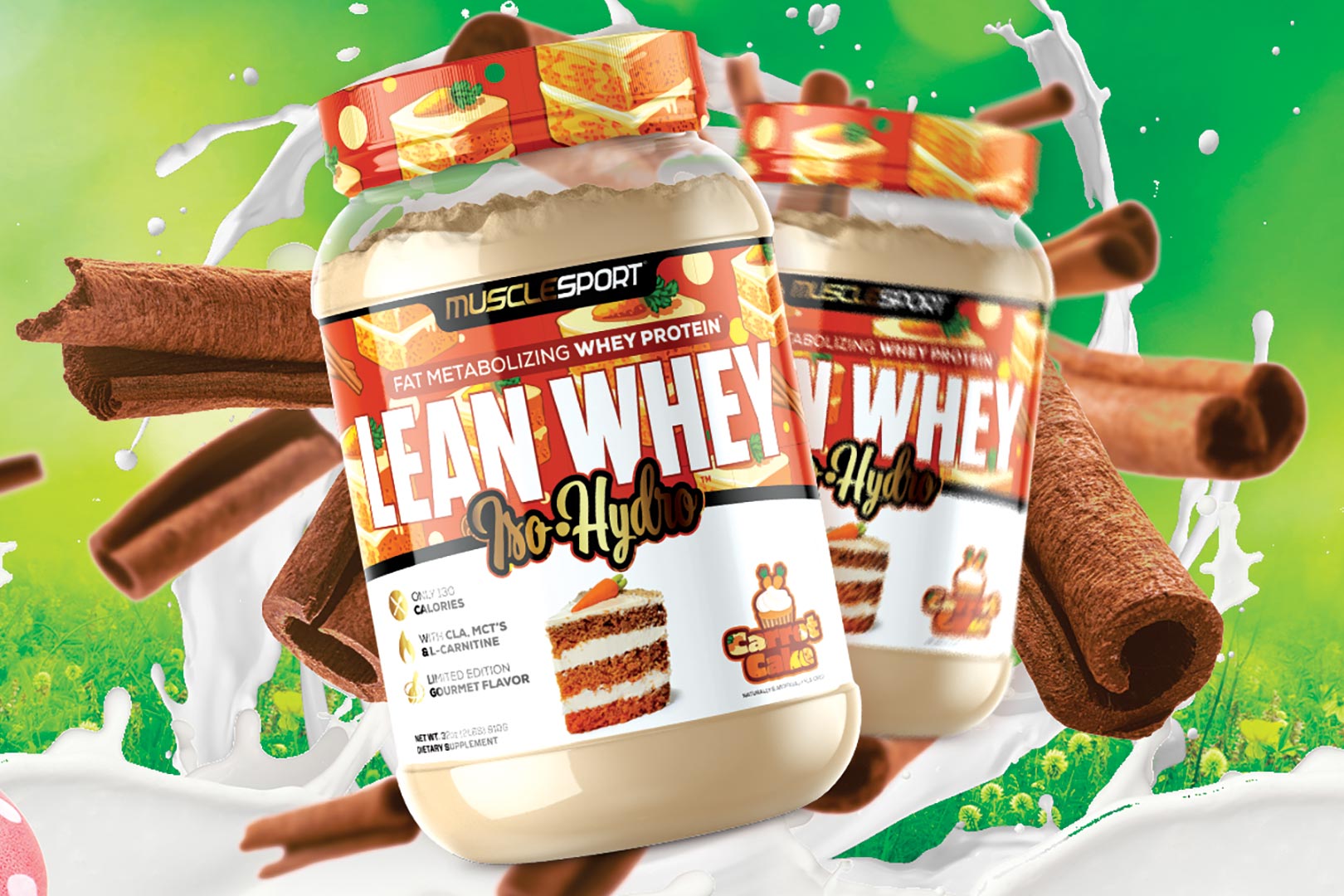 Muscle Sport Carrot Cake Lean Whey