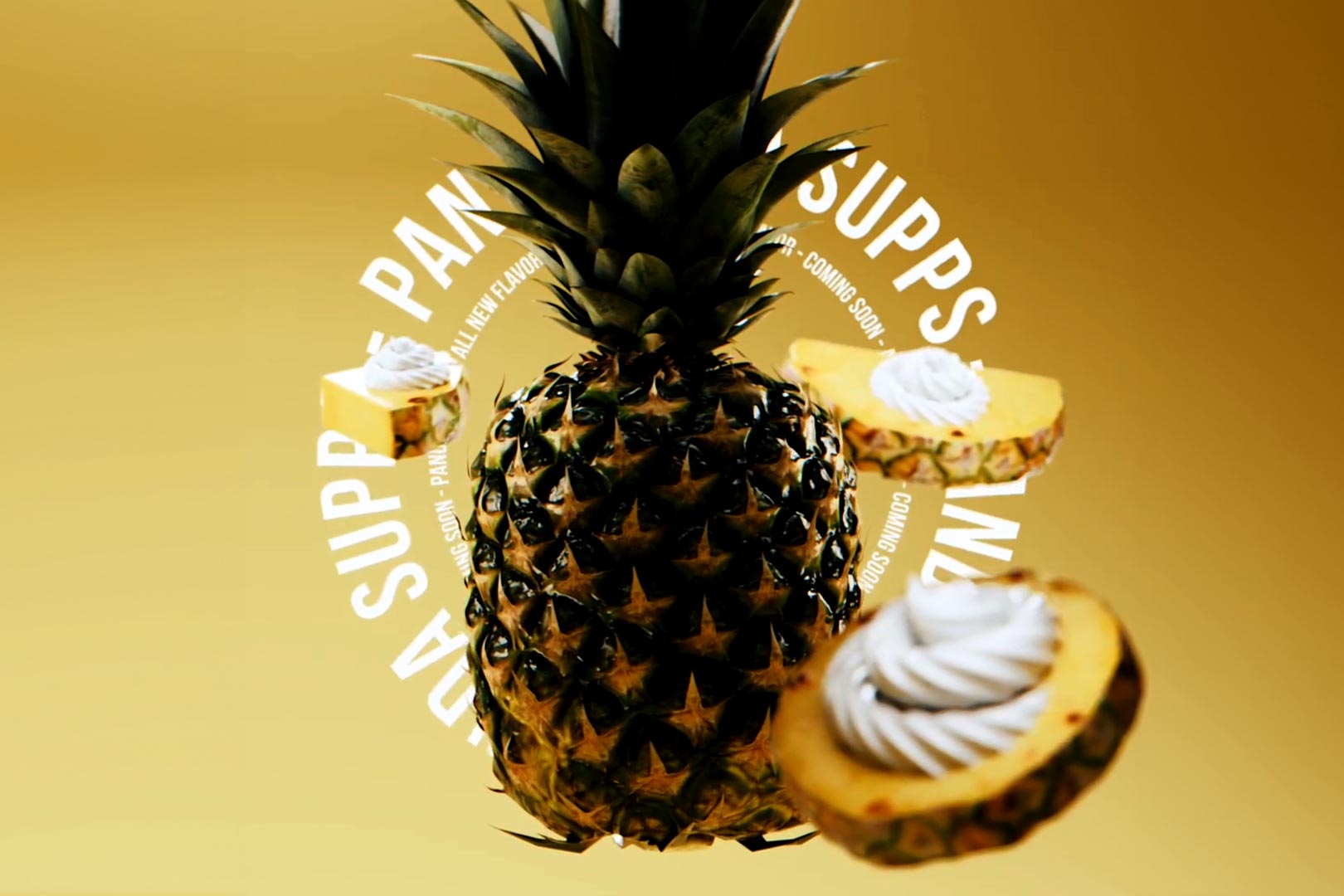 Pineapple Cream For Panda Fuel Protein