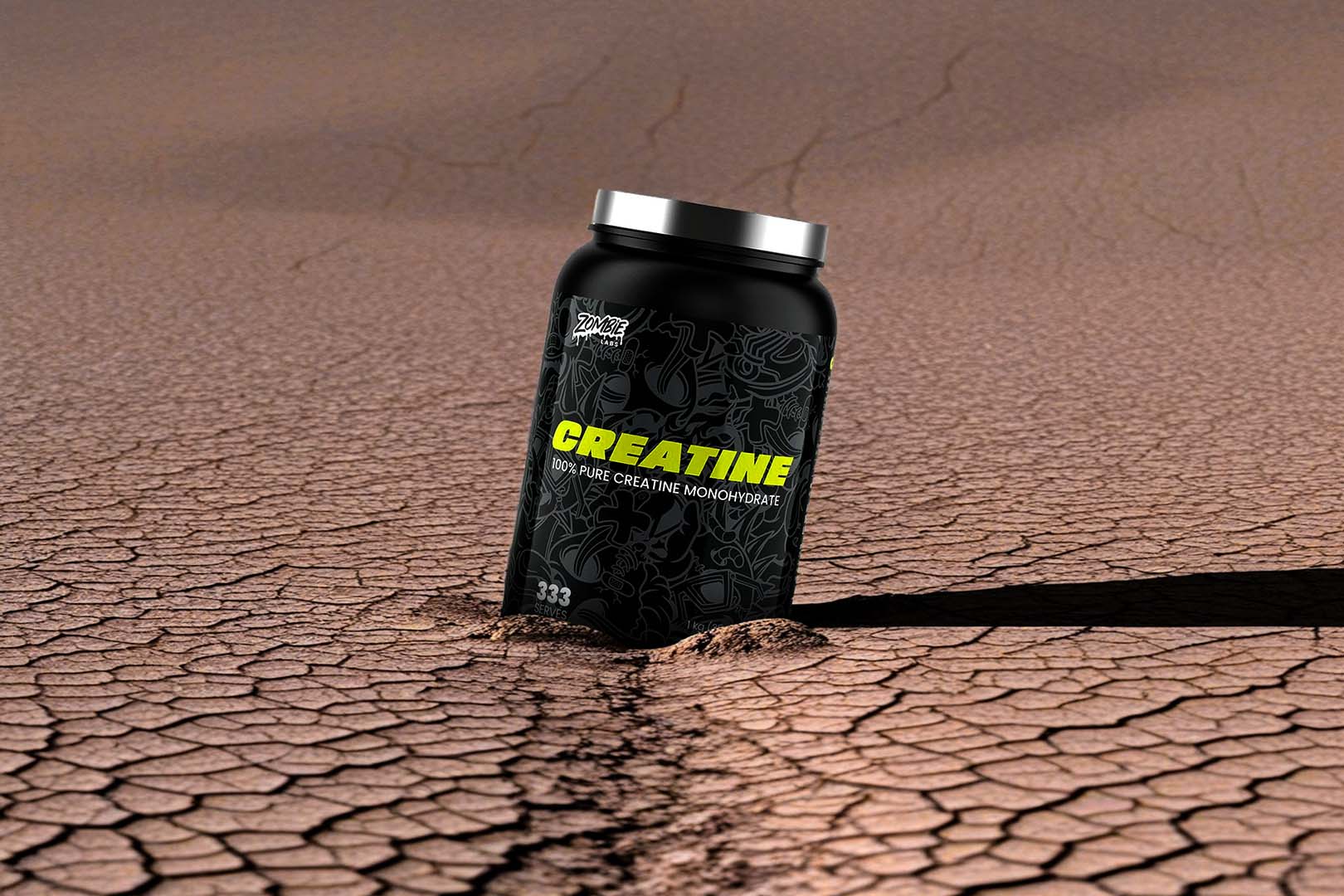 Zombie Labs 1kg Creatine