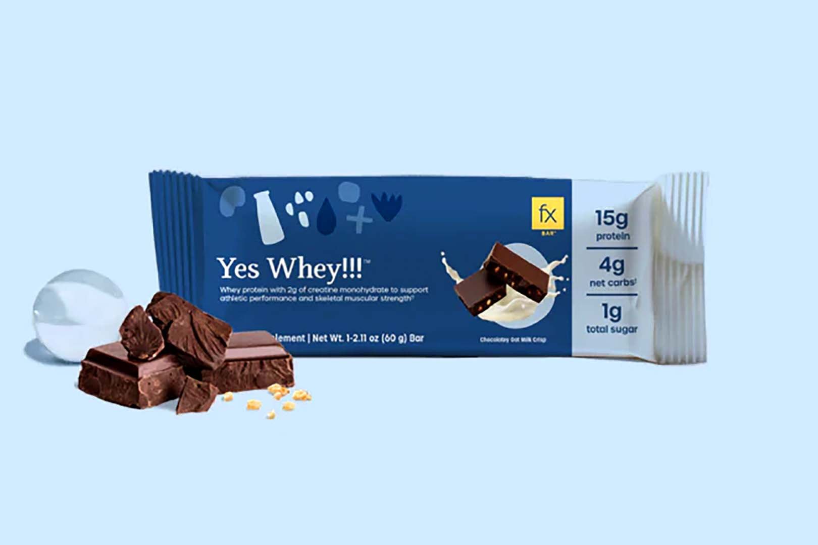 Fx Chocolate Yes Whey Protein Bar