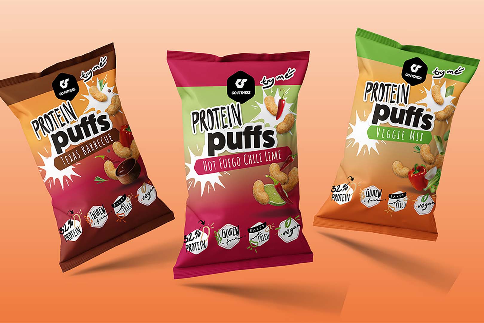 Go Fitness Protein Puffs