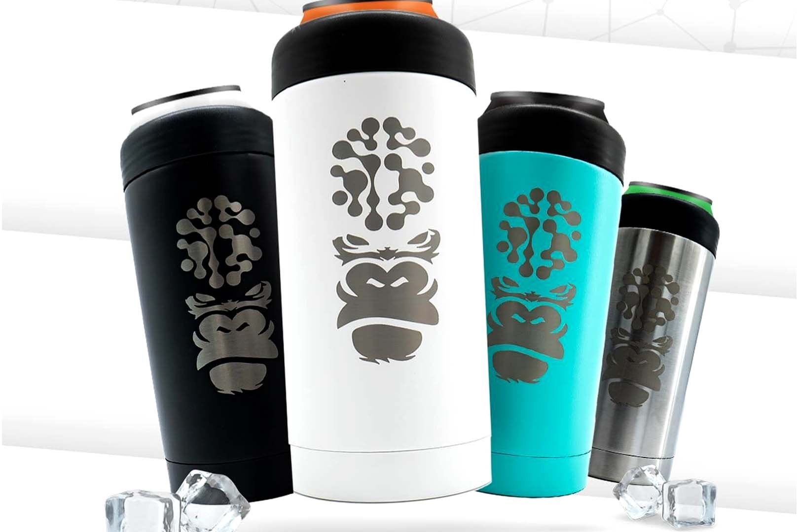 Gorilla Mind Energy Drink Can Cooler