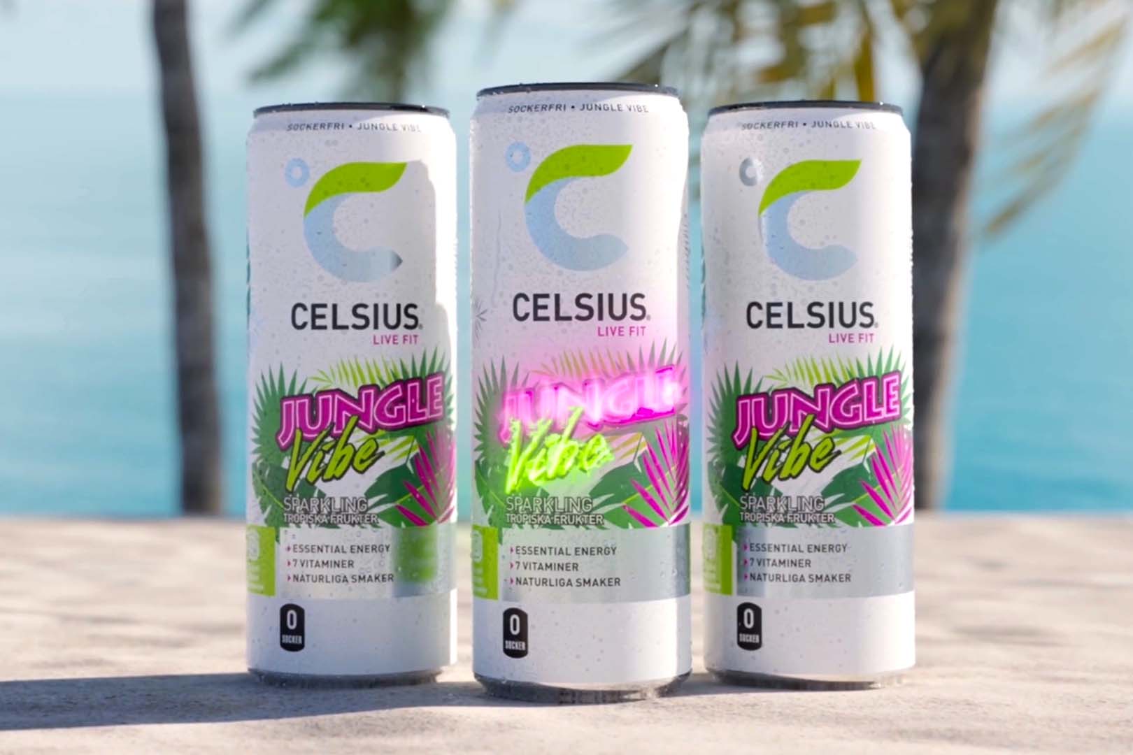 Jungle Vibe Celsius Energy Drink