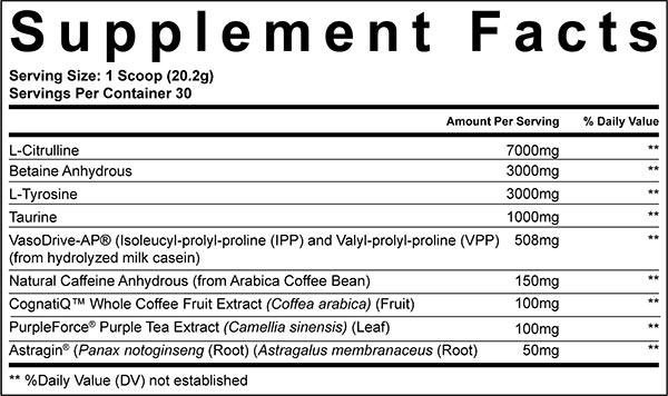 Like A Pro Pump Focus V4 Label 1