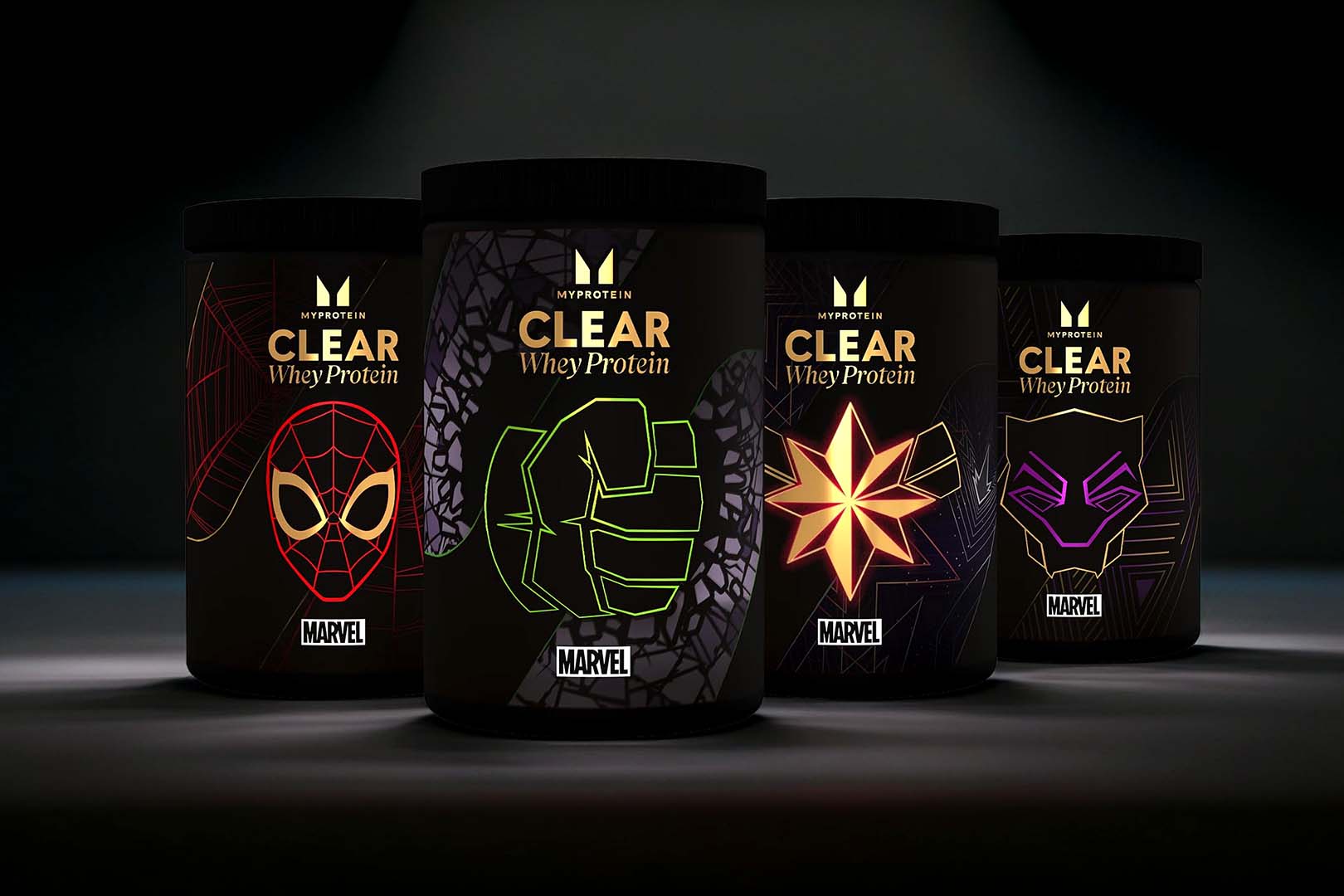 Myprotein X Marvel Individual Tubs