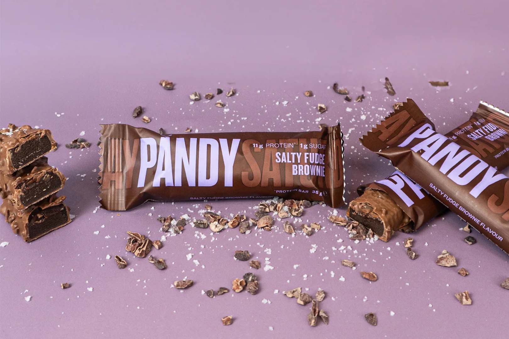 Salty Fudge Brownie Pandy Protein Bar