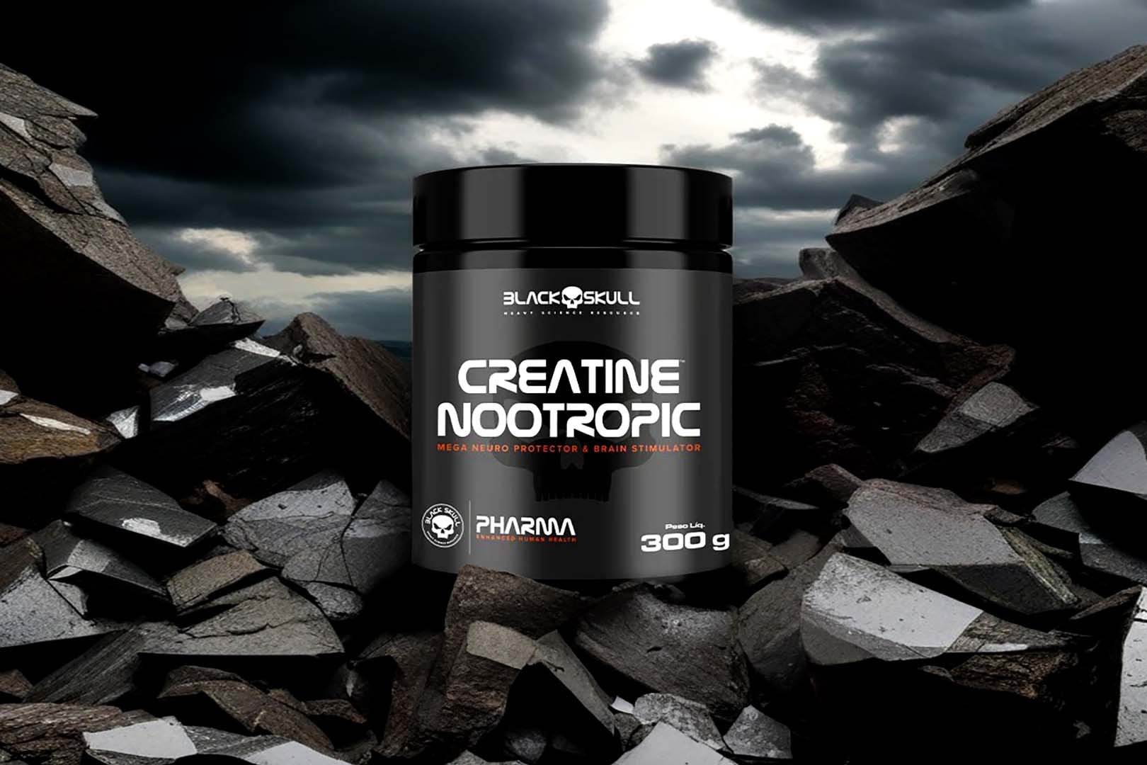 Black Skull Pharma Creatine Nootropic