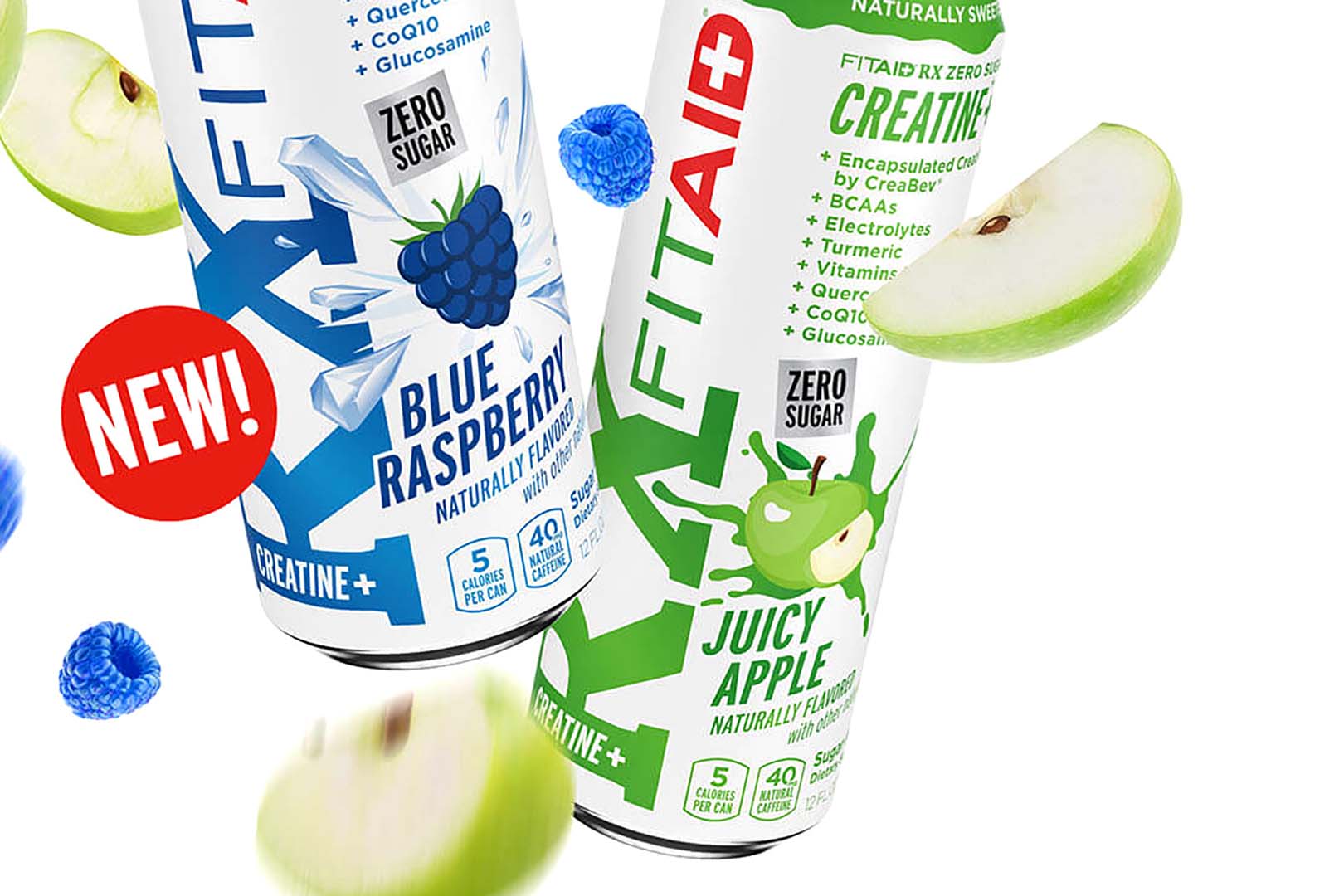 Fitaid Rx Juicy Apple And Blue Raspberry