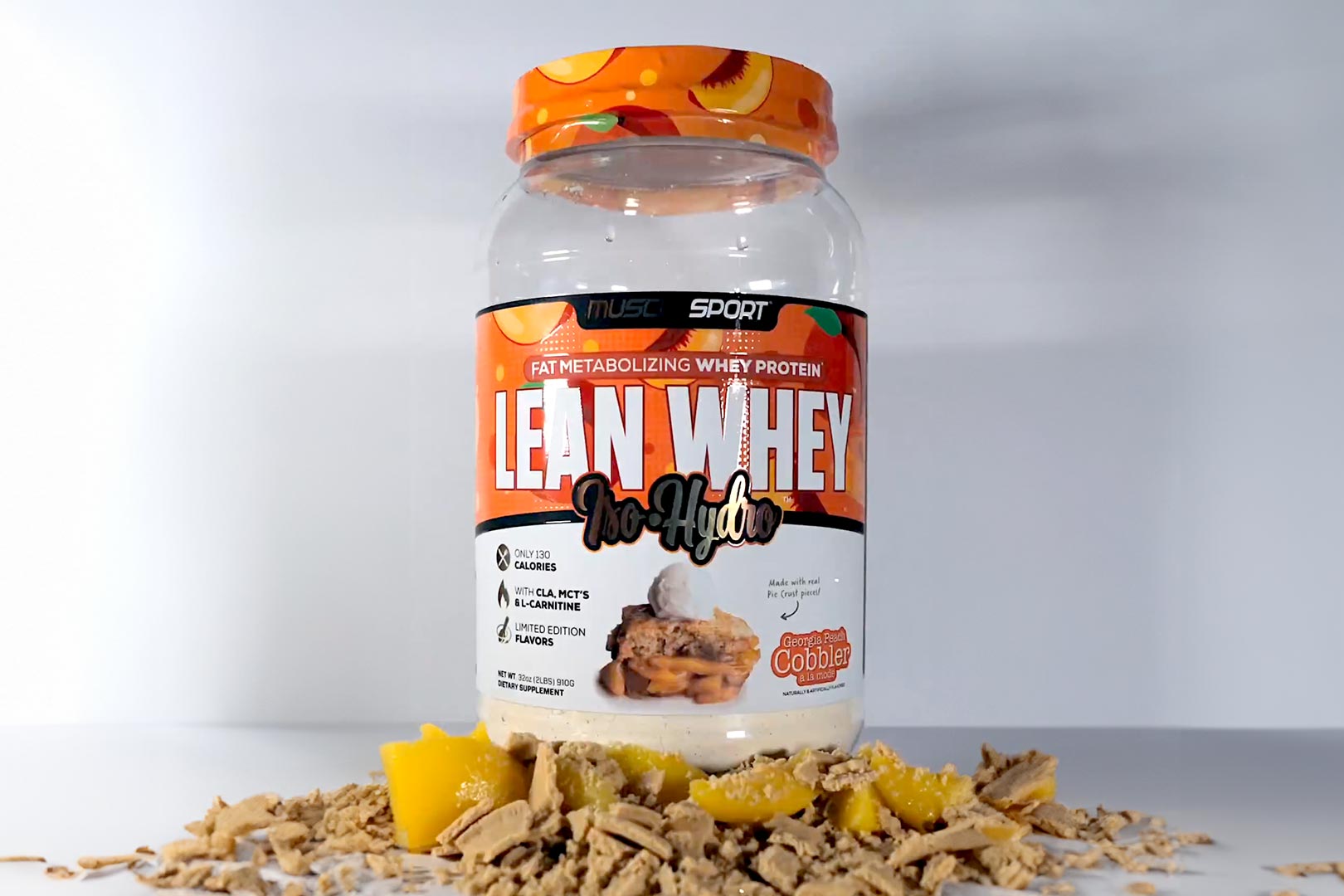 Muscle Sport Georgia Peach Cobbler Lean Whey