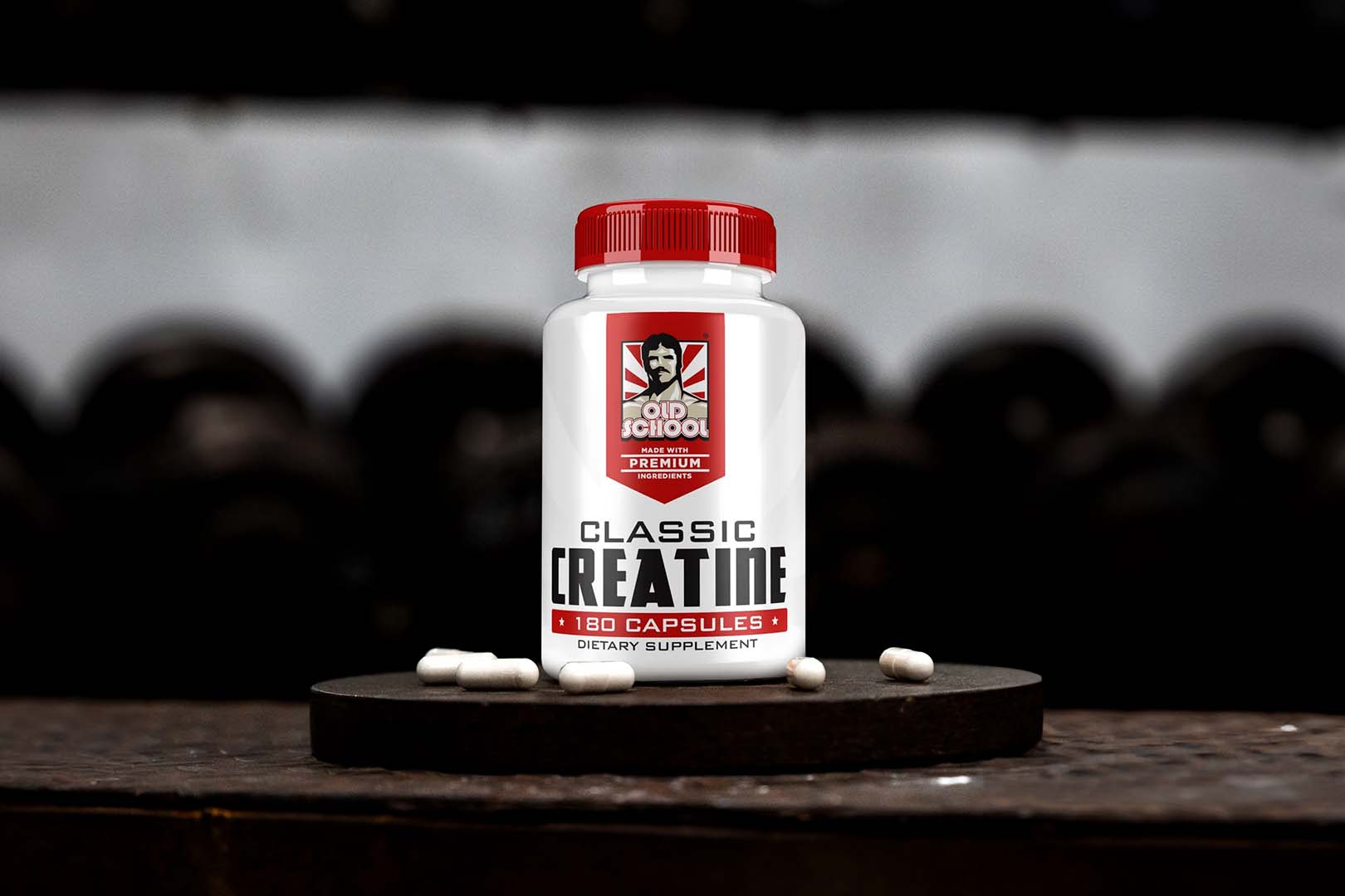 Old School Classic Creatine Capsules