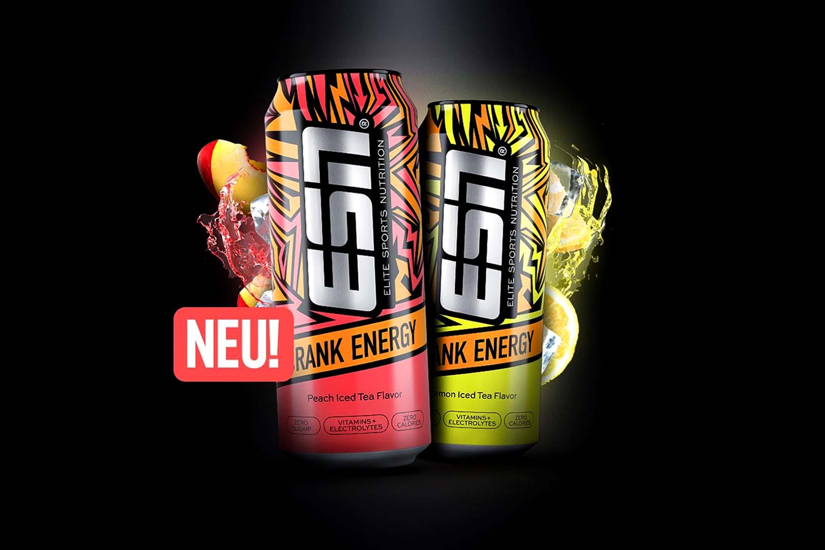 Esn Iced Tea Flavors Of Crank Energy