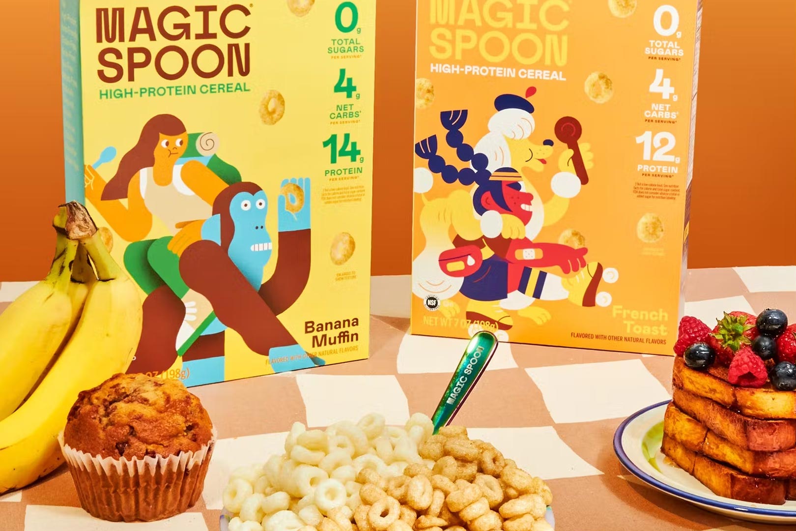 Magic Spoon French Toast And Banana Muffin