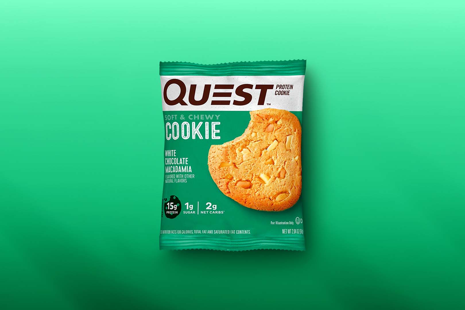 Quest Protein Cookie now available in White Chocolate Macadamia