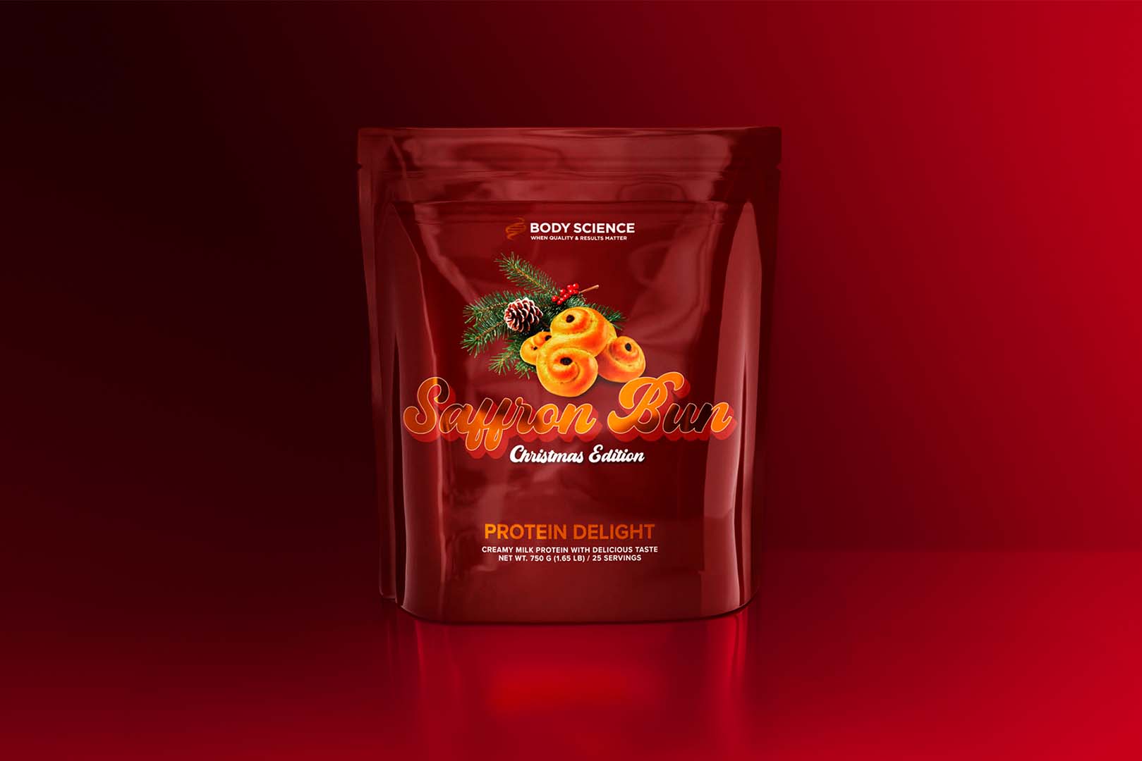 Body Science Saffron Bun Protein Delight