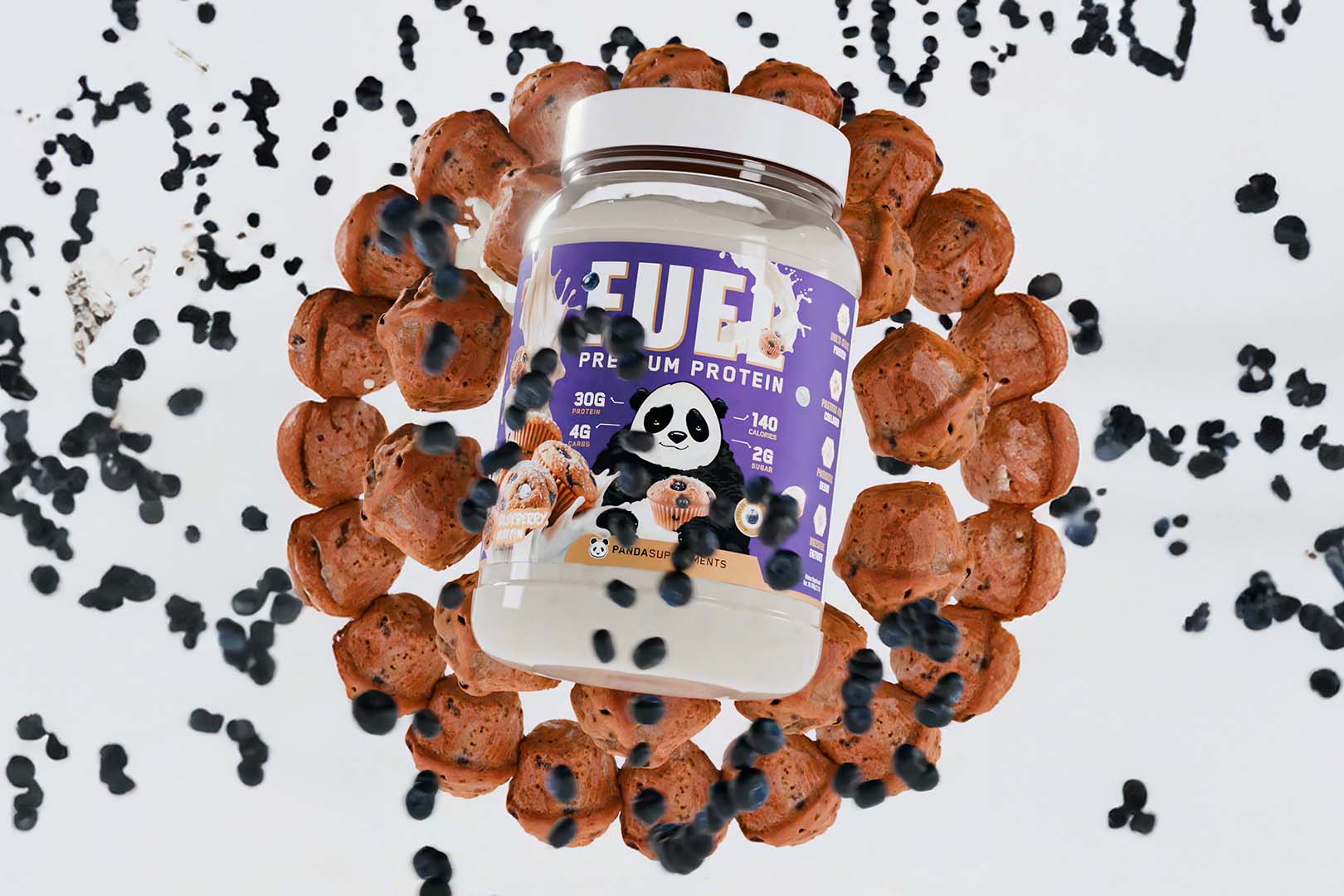 Panda Blueberry Muffin Protein Powder