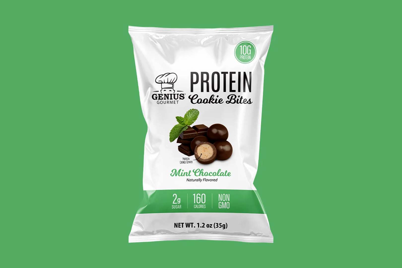 Genius Gourmet Mint Chocolate Cookie Bites