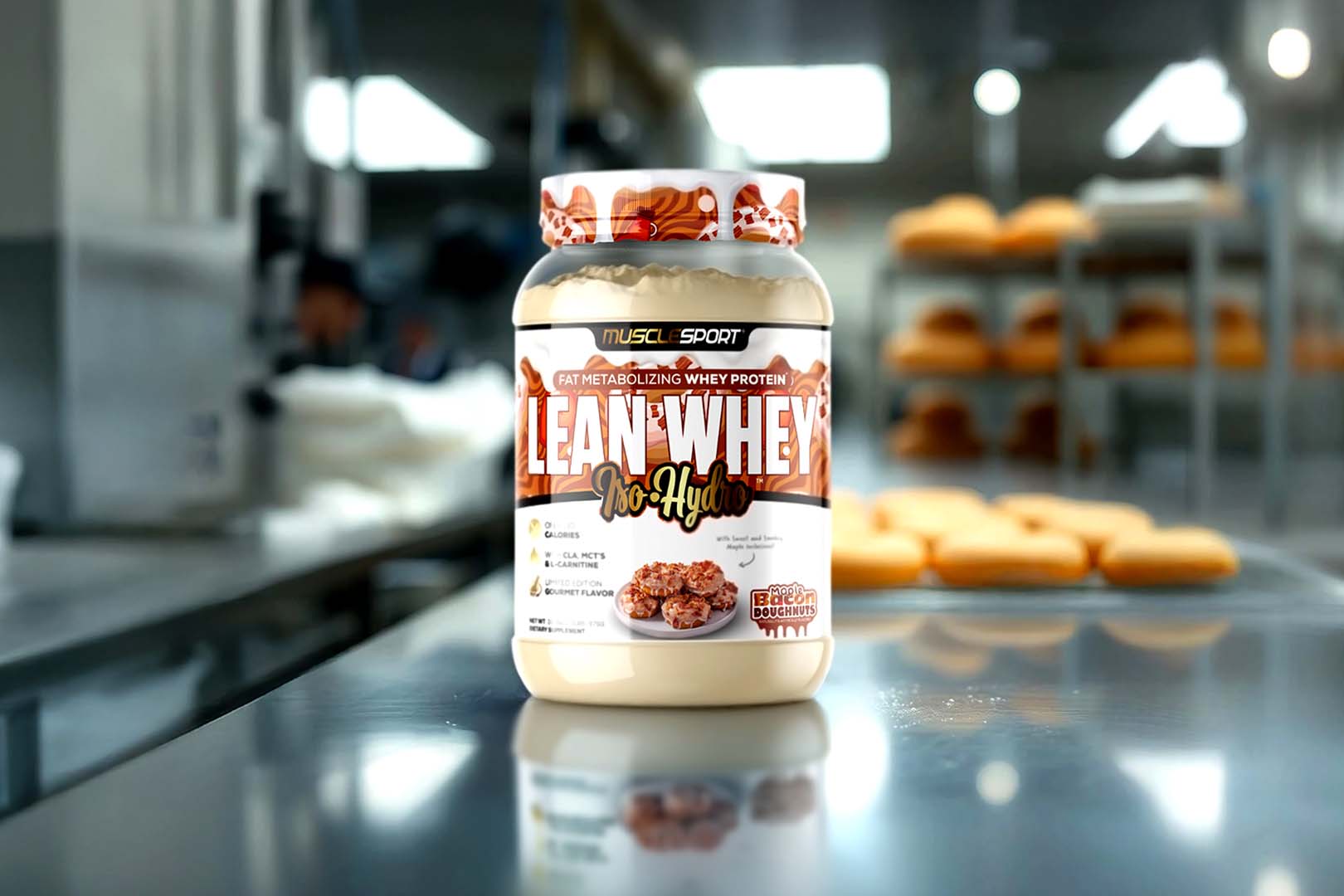 Muscle Sport Maple Bacon Doughnuts Lean Whey