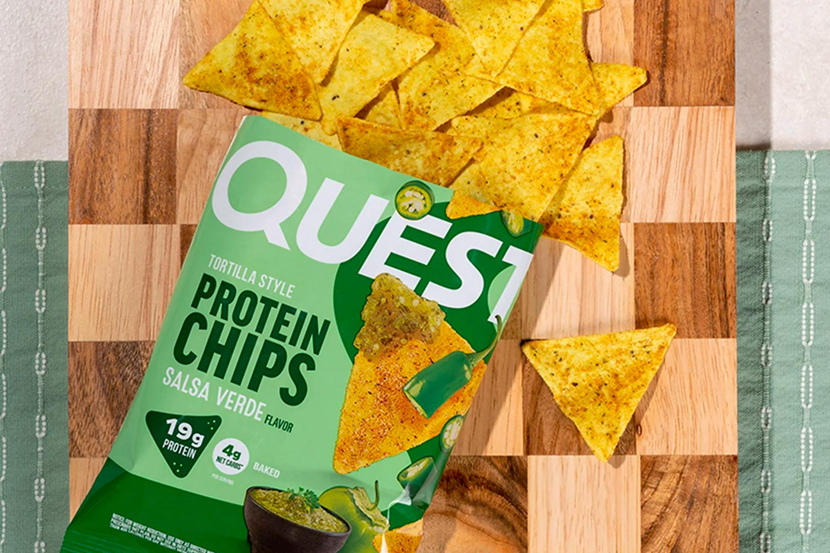 Salsa Verde Quest Protein Chips