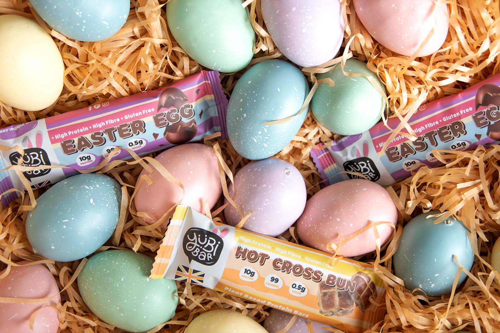 Yubi Easter Egg Protein Bars