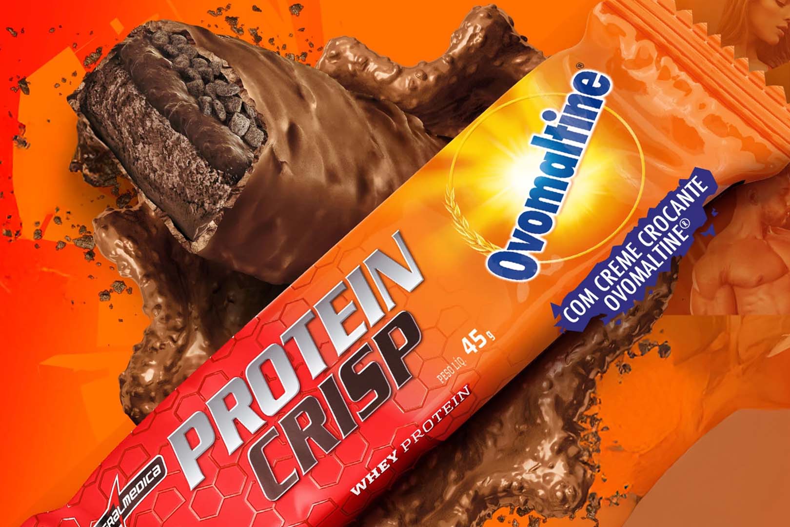 Integralmedica X Ovomaltine Protein Crisp