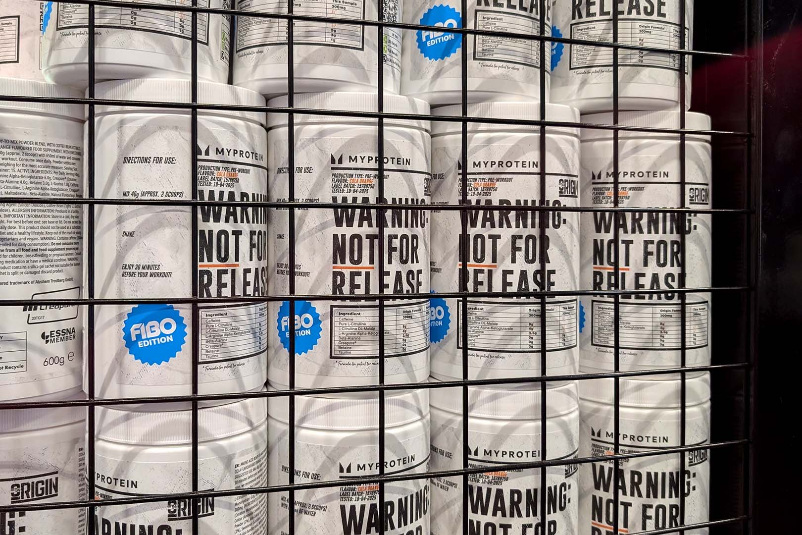 Myprotein Warning Not For Release Pre Workout