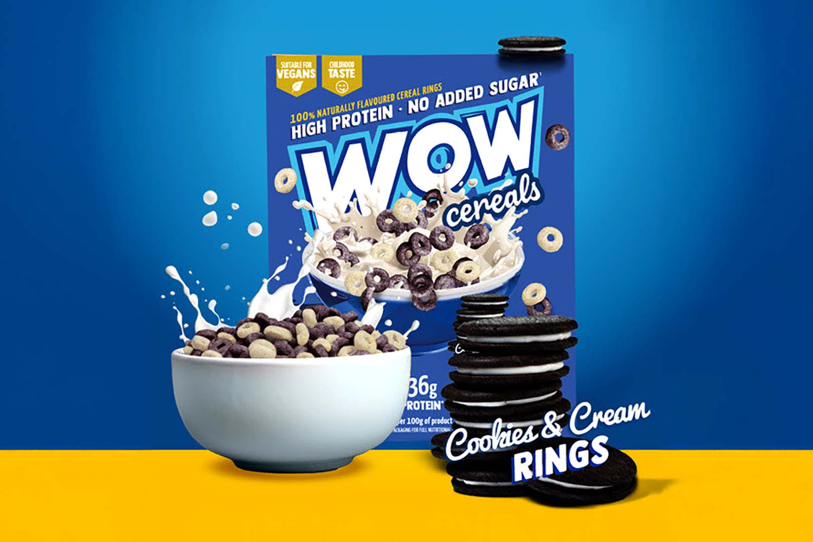 Cookies Cream Wow Cereals