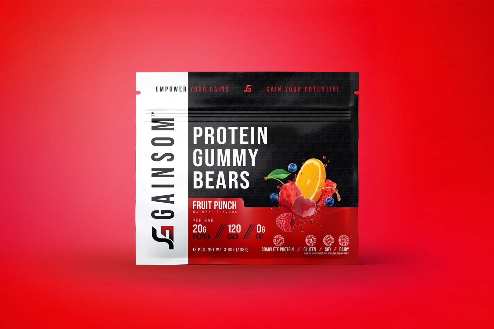 Gainsom Debut Of Protein Gummy Bears
