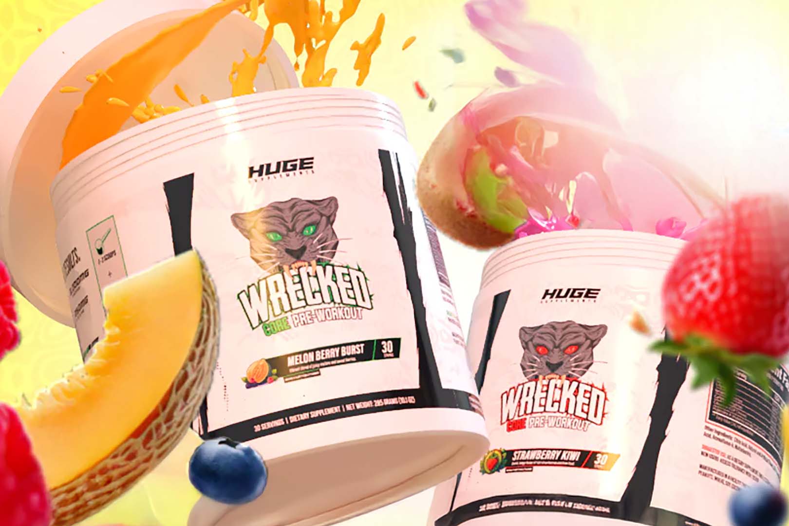 Huge Strawberry Kiwi Wrecked Core