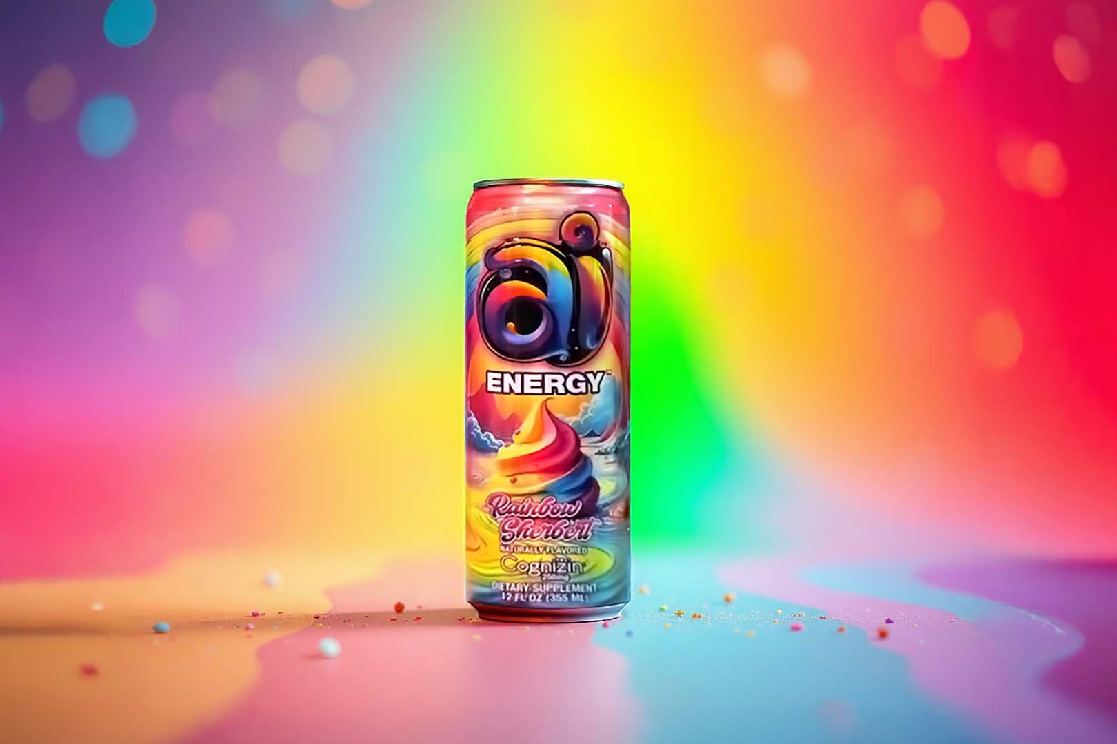 Rainbow Sherbet Ai Energy Drink