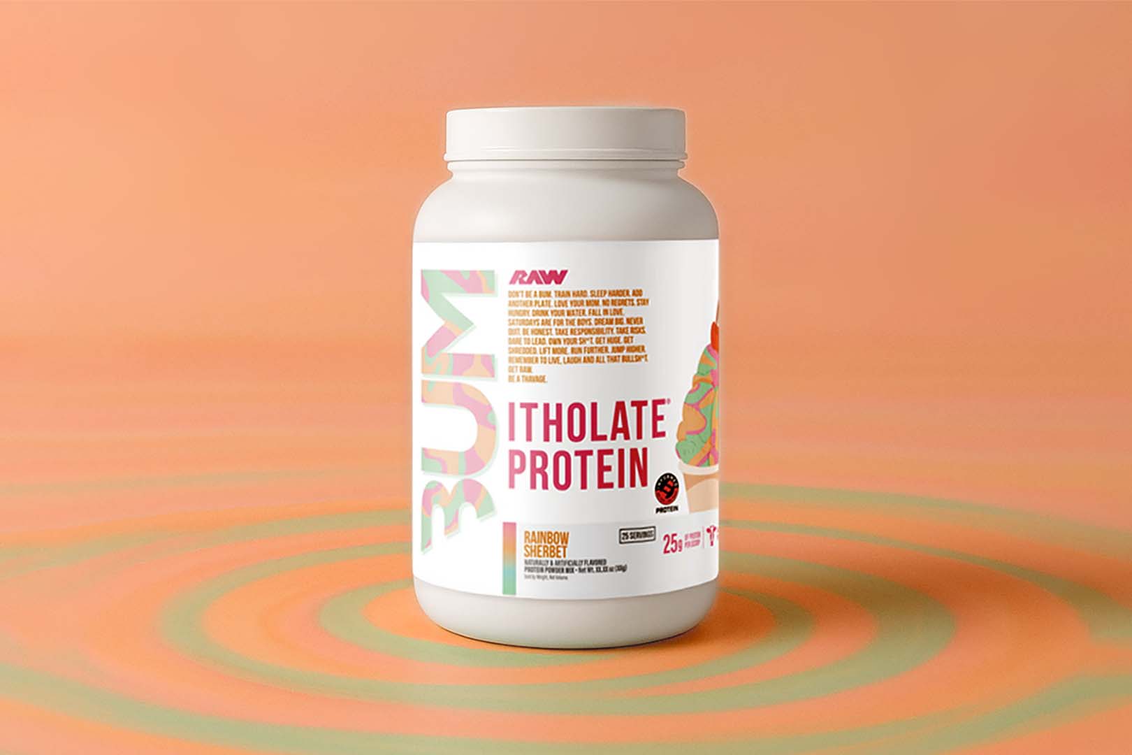 Rainbow Sherbet Raw Itholate
