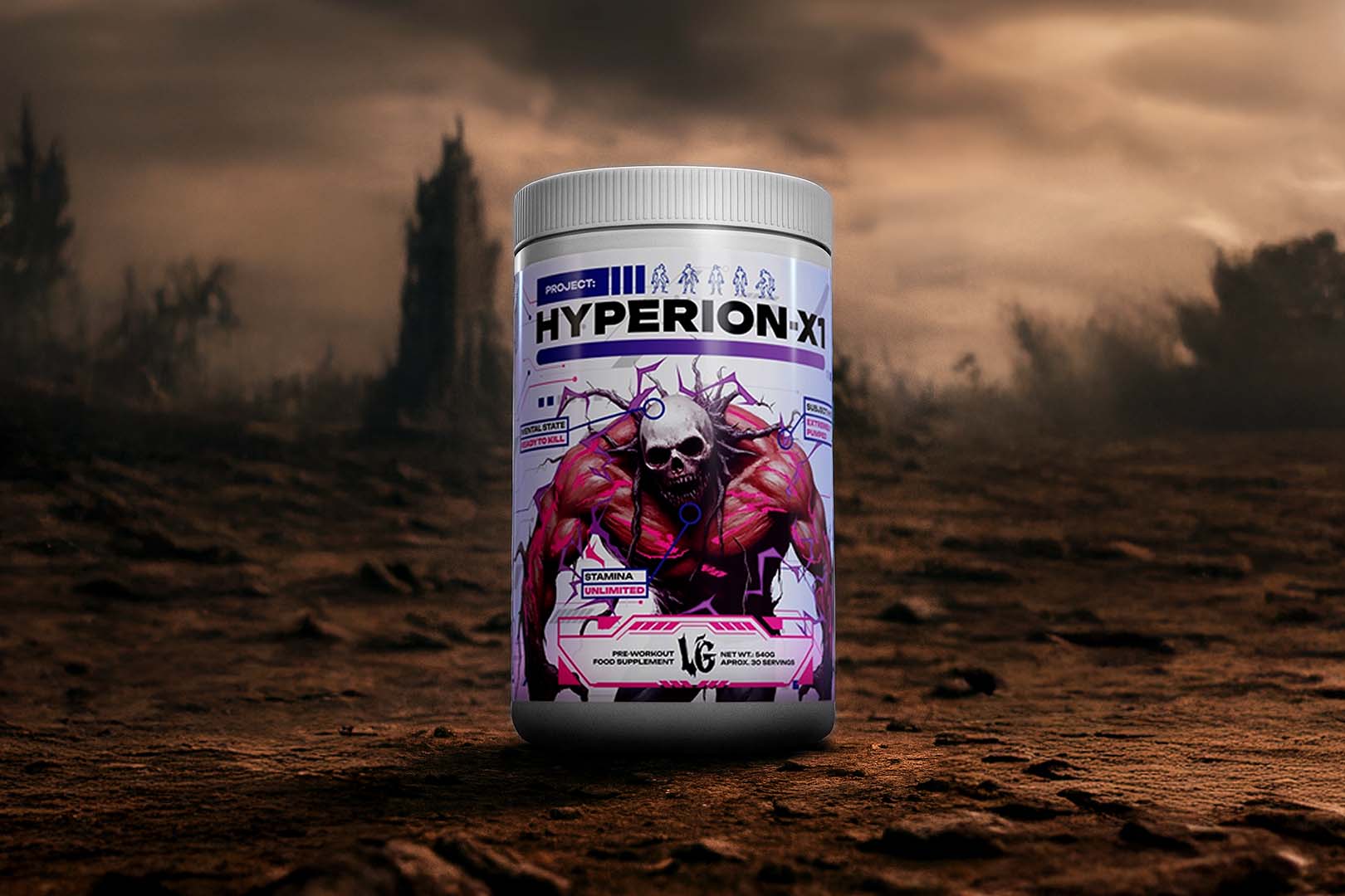 Veiny Galaxy Hyperion Pre Workout