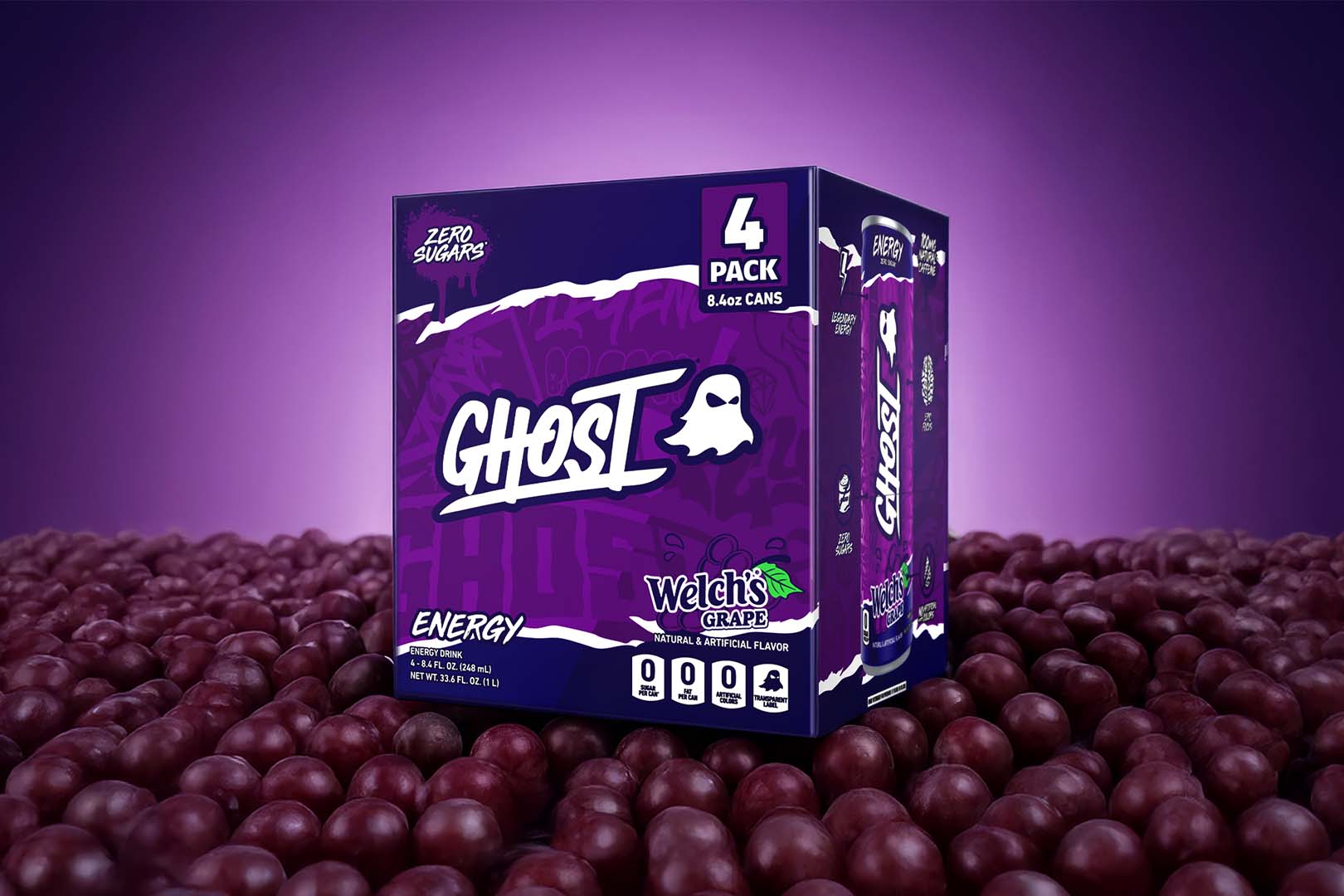 8oz Welches Grape Ghost Energy