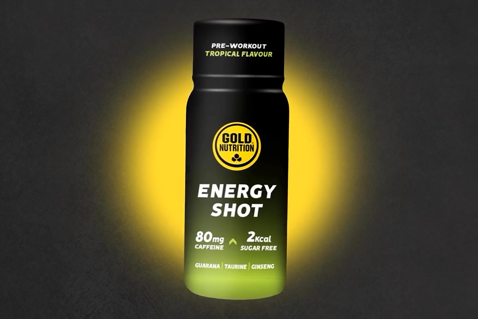 Gold Nutrition Rebranded Energy Shot