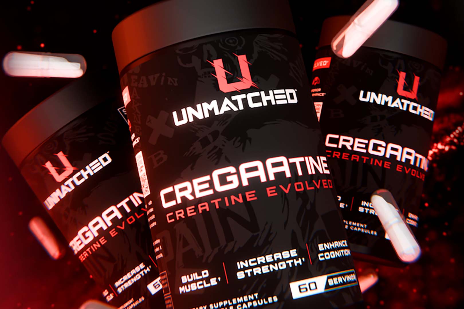 Unmatched Cregaatine Capsules