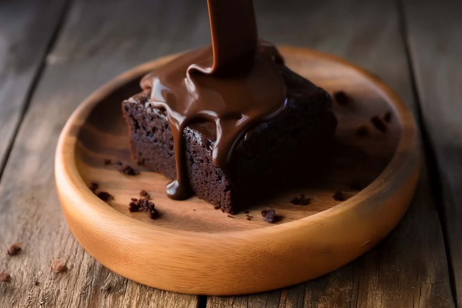 Fayn Baked Protein Brownie Close Up