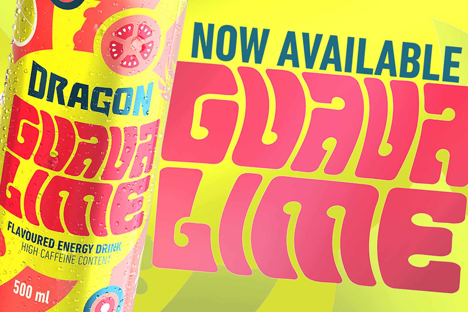 Guava Lime Dragon Energy Drink