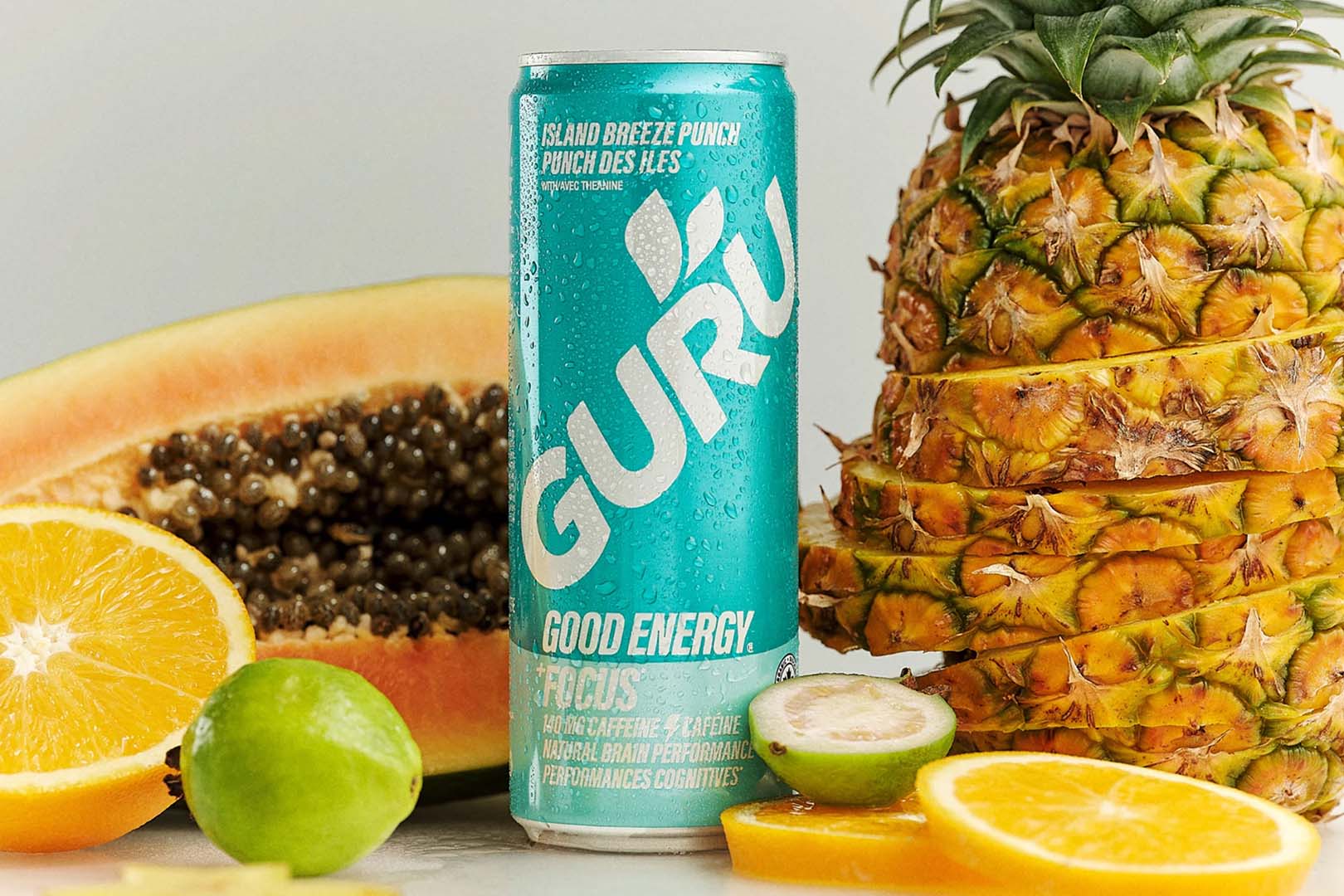 Island Breeze Punch Guru Energy Drink